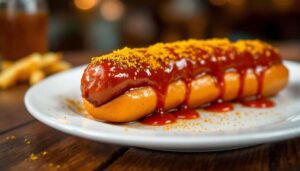 Günstiger Klassiker: Currywurst gibt es in Werl mit persönlicher Note