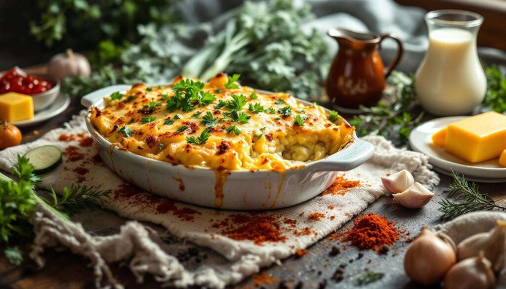 Auflauf mit Hackfleisch, Kohlrabi & Käse – deftige Hausmannskost im Winter