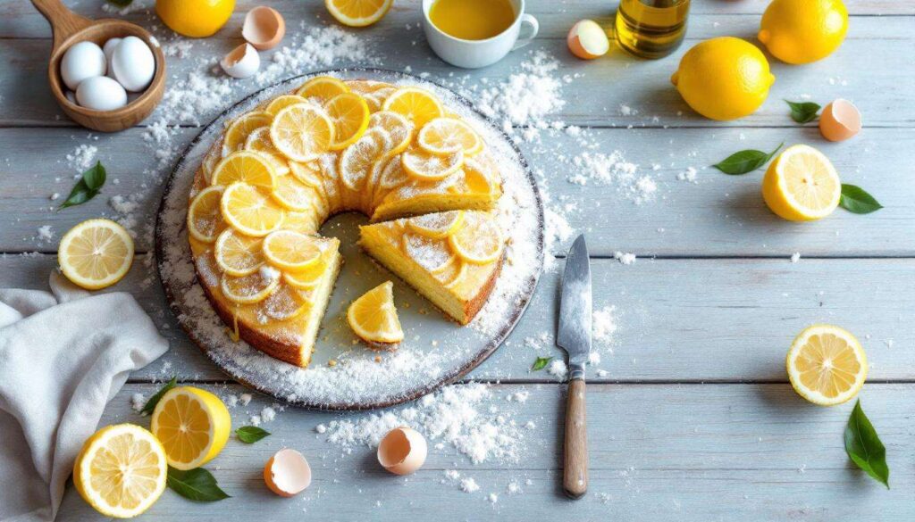 Italienischer Zitronenkuchen ohne Butter: Saftig, leicht und perfekt für den Frühling