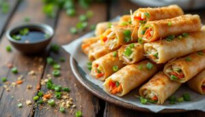 Heißluftfritteuse-Rezept: Knusprige Frühlingsrollen in 15 Minuten ohne Frittieren