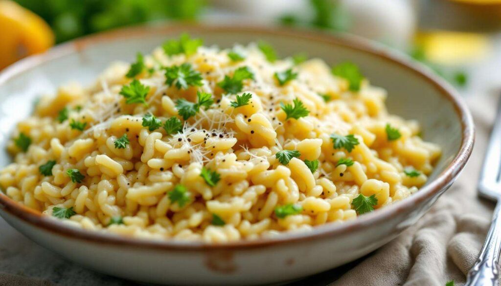 Bärlauch-Risotto wie in Norditalien: Cremig, aromatisch und in 30 Minuten fertig