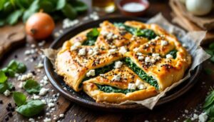 Spinat-Feta-Börek aus der Heißluftfritteuse: Knuspriger Fastenzeit-Snack in 25 Minuten