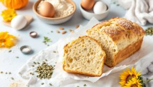 Protein-Quarkbrot ohne Hefe: Fertig in 40 Minuten und perfekt zum Abnehmen