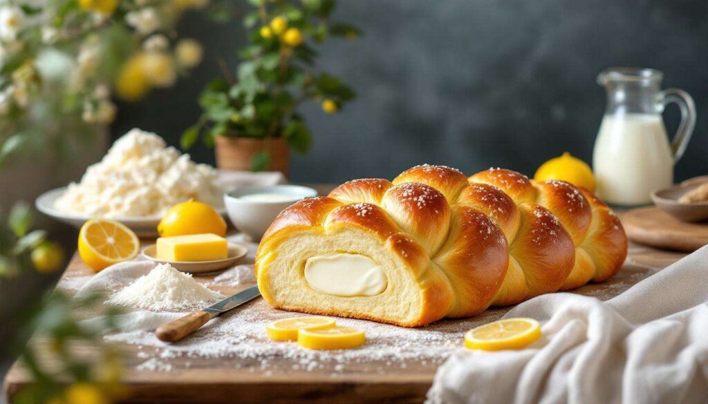 Osterzopf mit Quarkfüllung: Dieses Rezept gelingt beim ersten Versuch garantiert