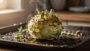 Warum wir Kohlrabi am liebsten aus dem Backofen essen