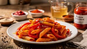 Paprika, Pasta, Pappsatt: Der Ofenhit für jeden Tag