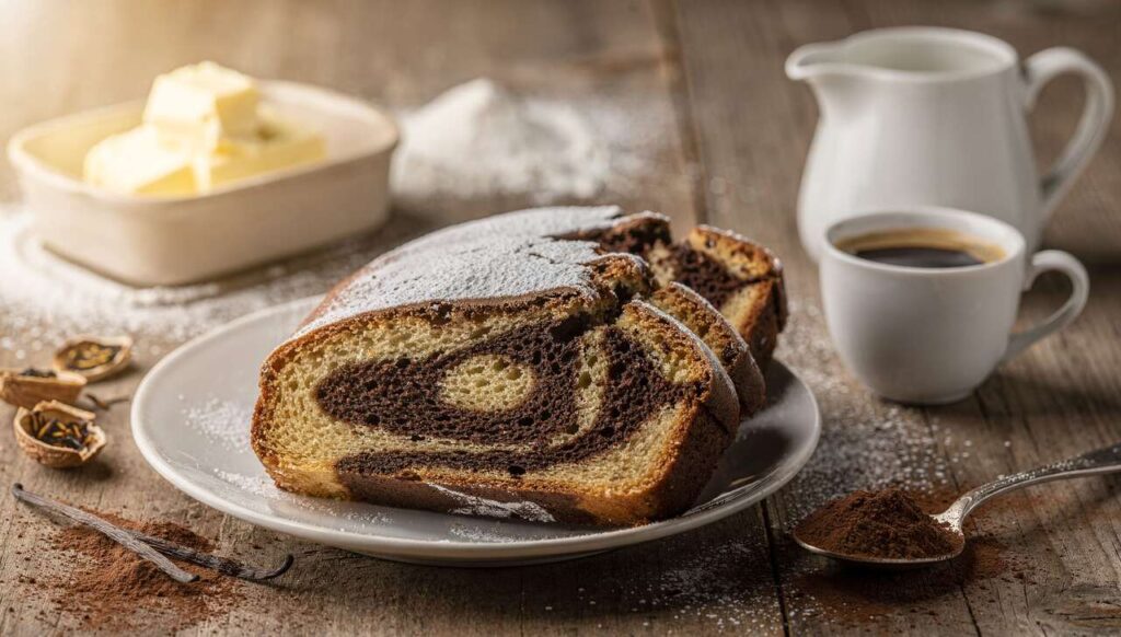 Oma Ilses Marmorkuchen, warum ein Schuss Espresso den Geschmack komplett verändert