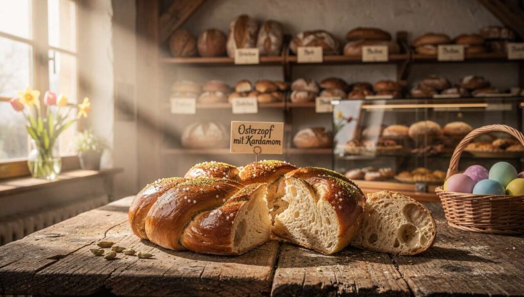 Warum deutsche Bäckereien den Osterzopf immer mit Kardamom würzen!