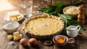 Bärlauch-Quiche ohne Vorbacken, dieses schnelle Rezept überzeugt auch Skeptiker