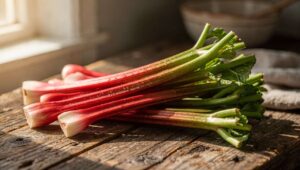 Warum Rhabarber erst ab April wirklich schmeckt und wie man die Saison richtig nutzt!